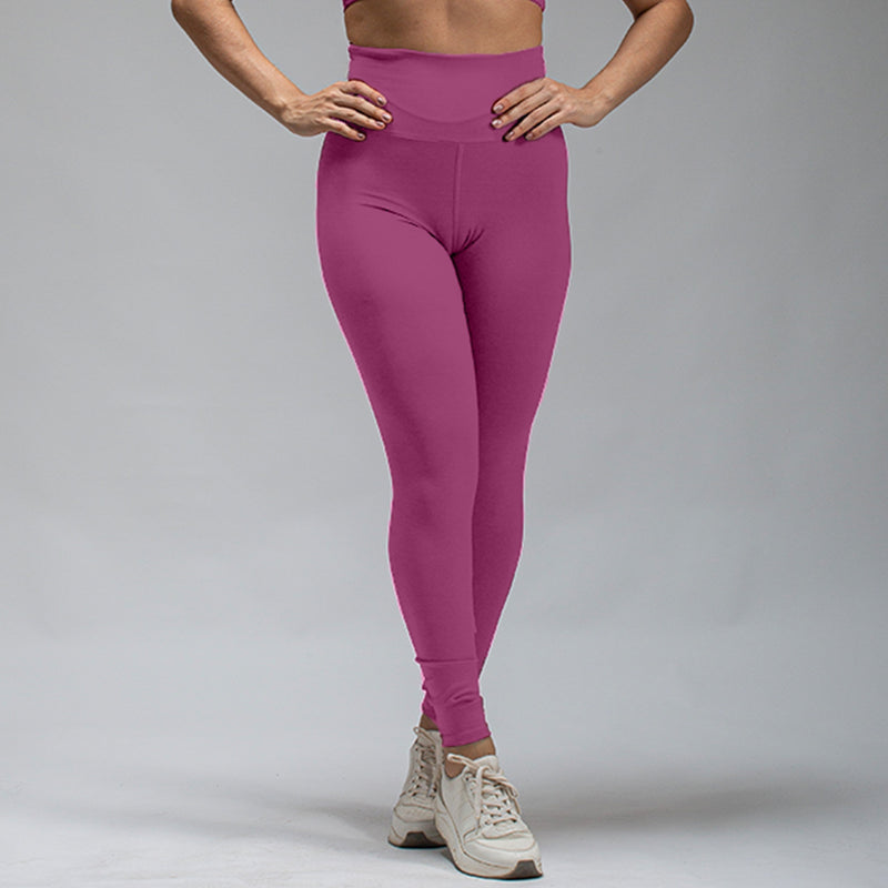 Conjunto Basic Feminino Top e Calça - New Horizon Rosa Rouge