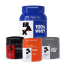 Kit Angela Borges:100% Whey 900G+ 2Hot 200G+ Horus 300G+Creatina 300G