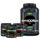 WHEY 100% HD + 3X CREATINE TURBO