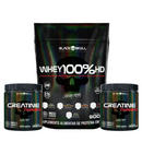 WHEY 100% HD REFIL + 2X CREATINE TURBO