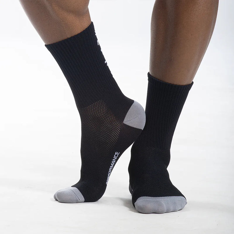 Meia Performance Alpha Co - Preto