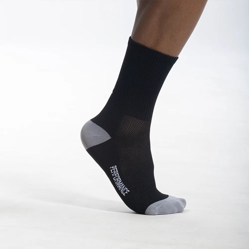 Meia Performance Alpha Co - Preto