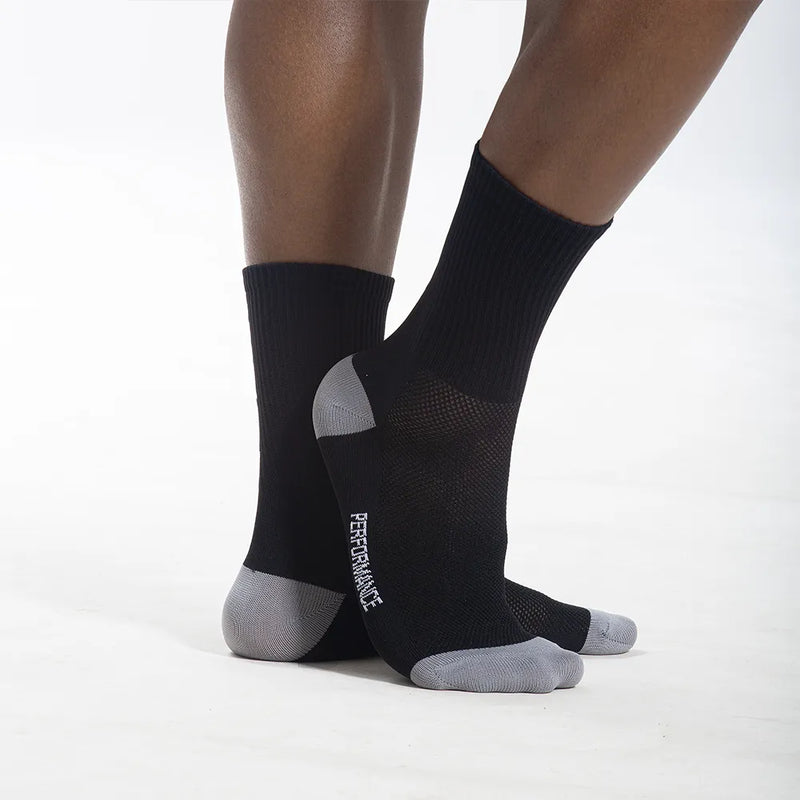 Meia Performance Alpha Co - Preto