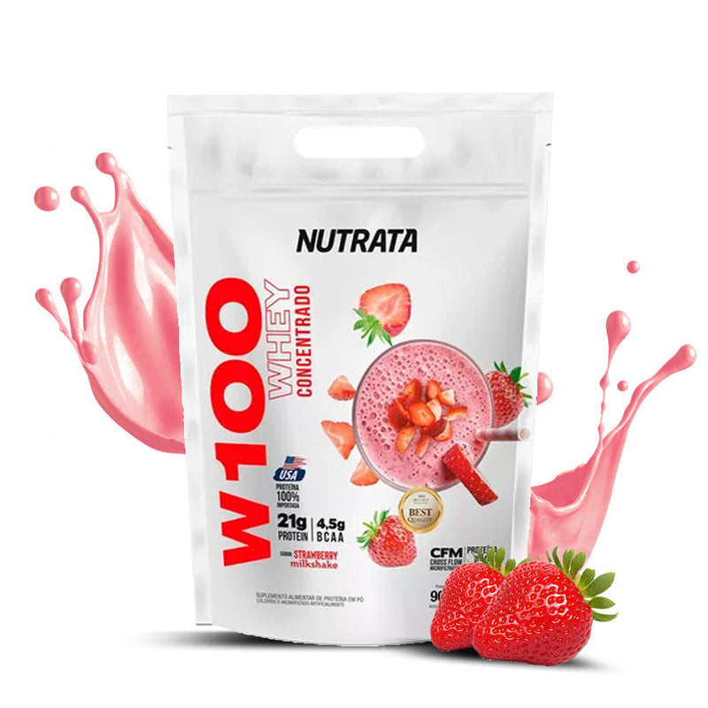 Whey 100% 900g Refil Nutrata