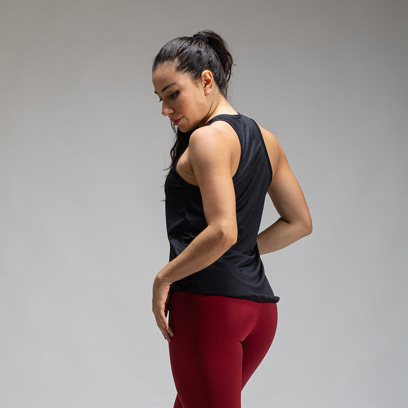 Regata Feminina Dry Fit Middle Lupus Preto