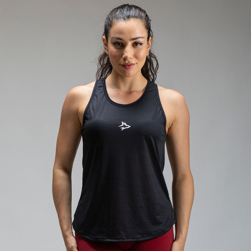 Regata Feminina Dry Fit Middle Lupus Preto