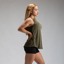 Regata Feminina Dry Fit Middle Lupus Verde Uva