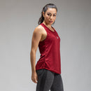 Regata Feminina Dry Fit Middle Lupus Vermelho Biking