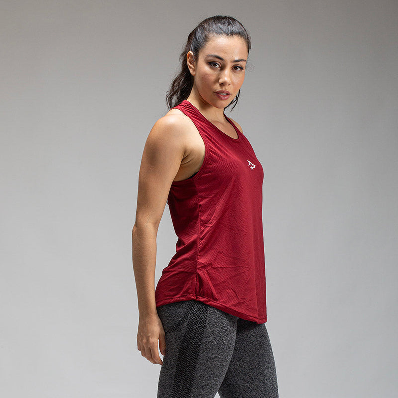 Regata Feminina Dry Fit Middle Lupus Vermelho Biking