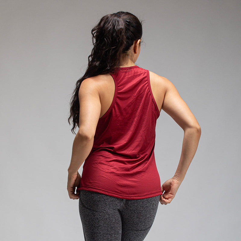 Regata Feminina Dry Fit Middle Lupus Vermelho Biking