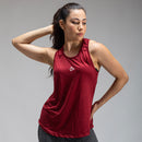 Regata Feminina Dry Fit Middle Lupus Vermelho Biking