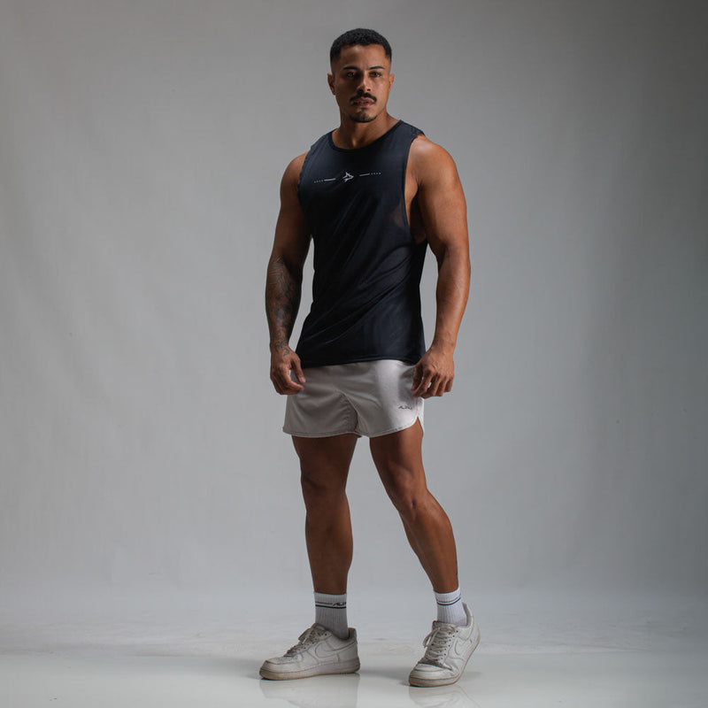 Regata Machão Dry Fit Lupus Core Preto