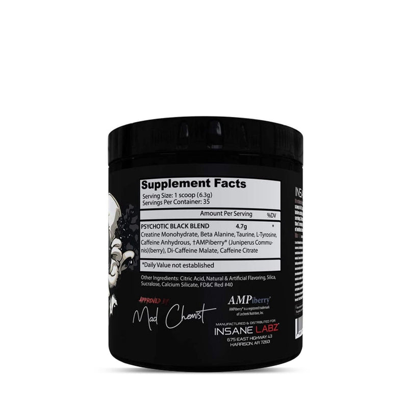 Psychotic Black 35 Doses Insane Labs