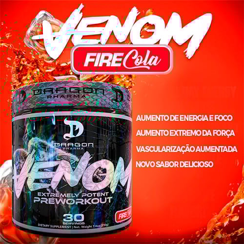 Venom 30 Doses 210g Dragon Pharma